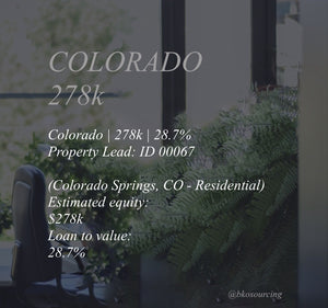 Property Lead 00067 - Colorado - Colorado Springs - 278k - 28.7% - 2024-29AUG - with comparables